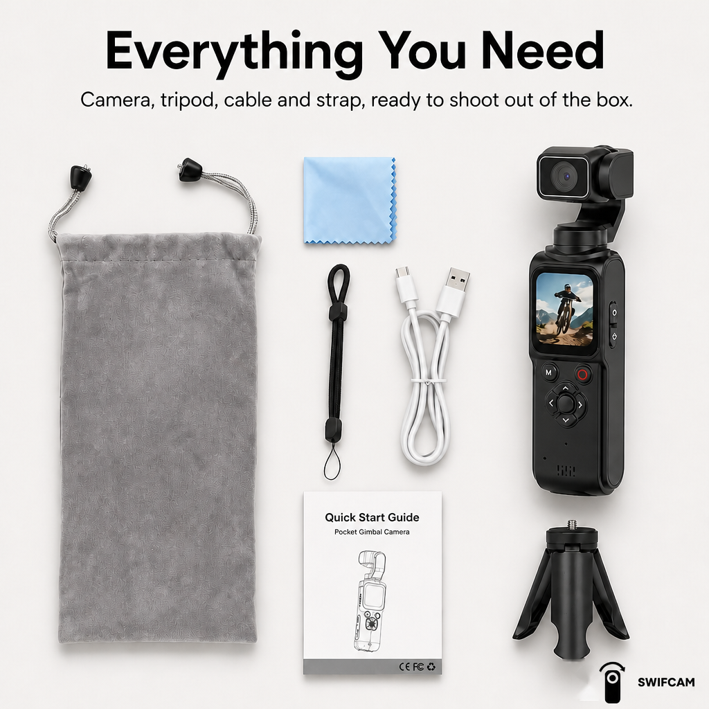 Framelo Pocket 3-Axis Gimbal Camera