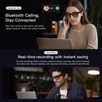 Framelo Black Square Bluetooth and recording callout