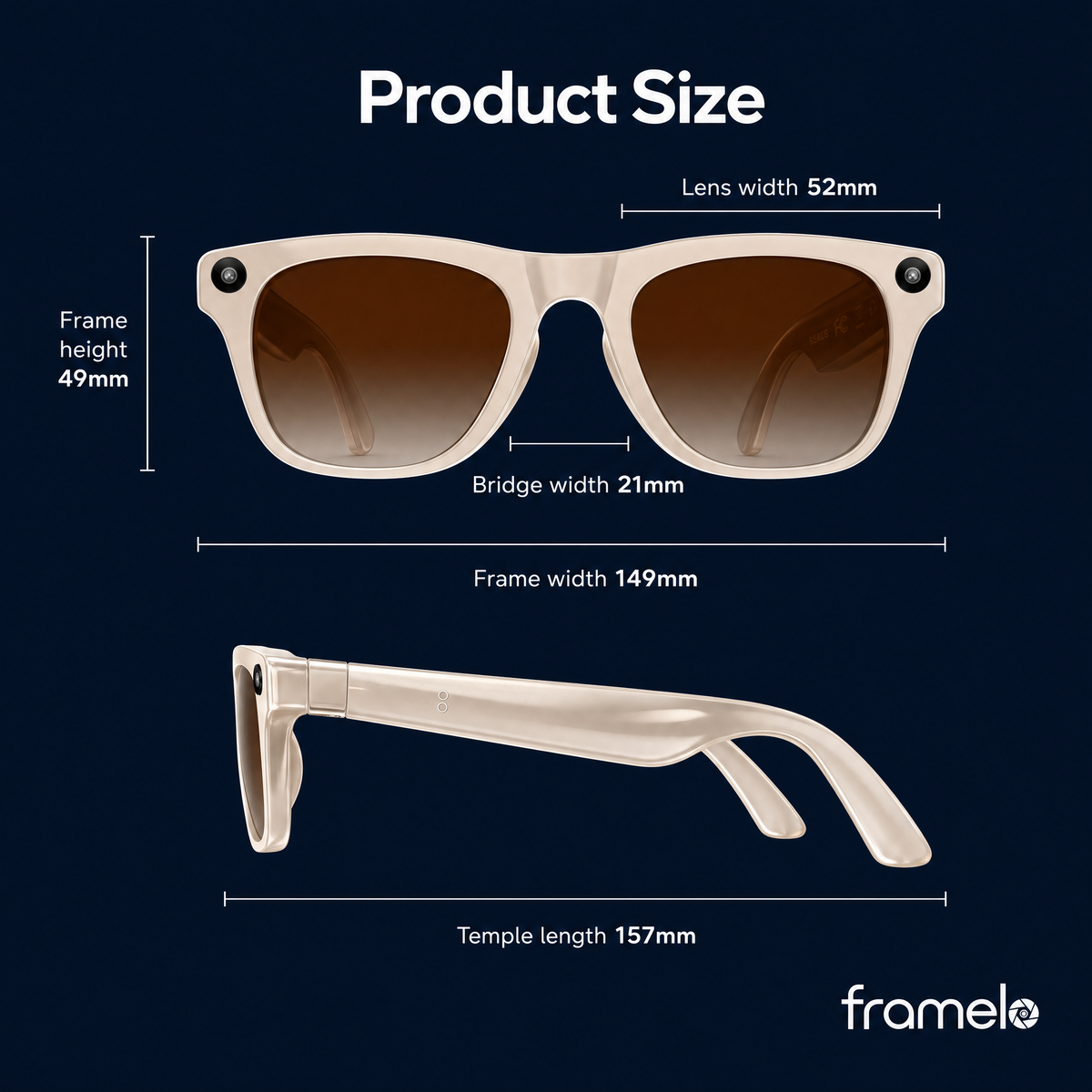 Framelo Classic product dimensions
