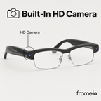 Framelo Half-Rim hidden camera callout