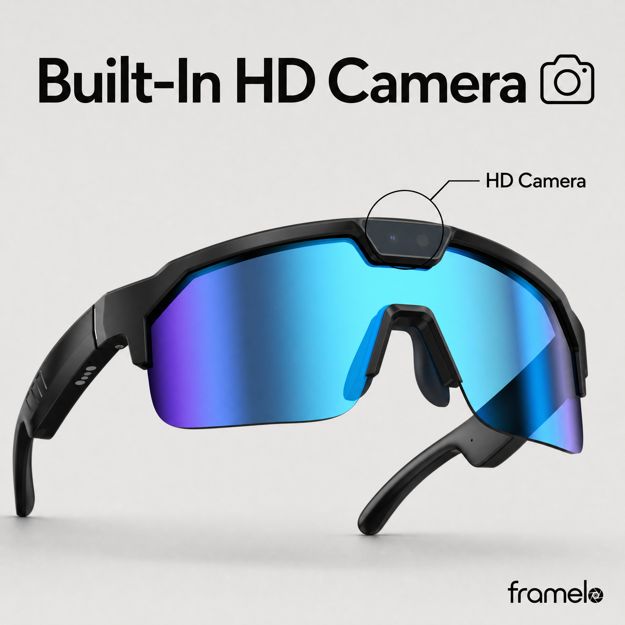 Framelo Sport brow bridge camera callout