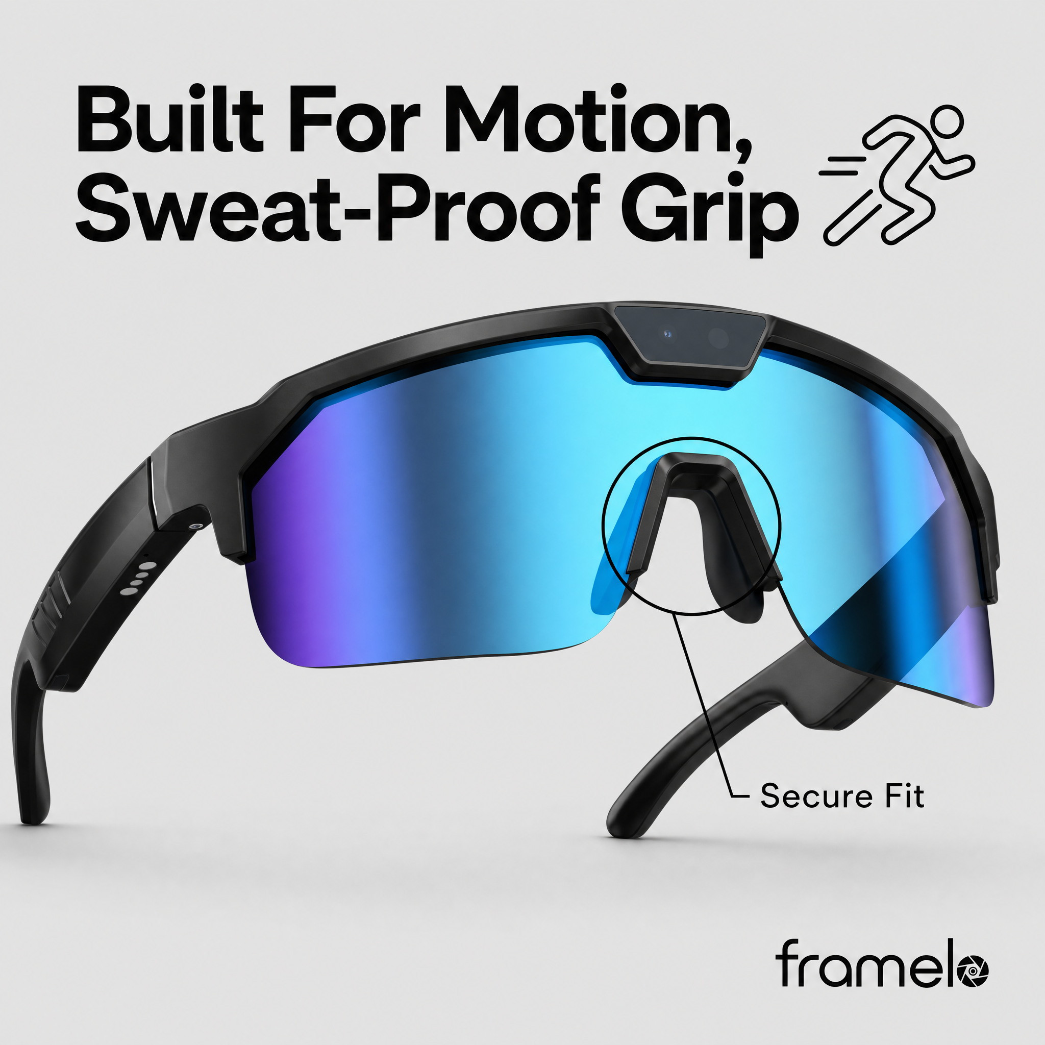 Framelo Sport secure fit callout