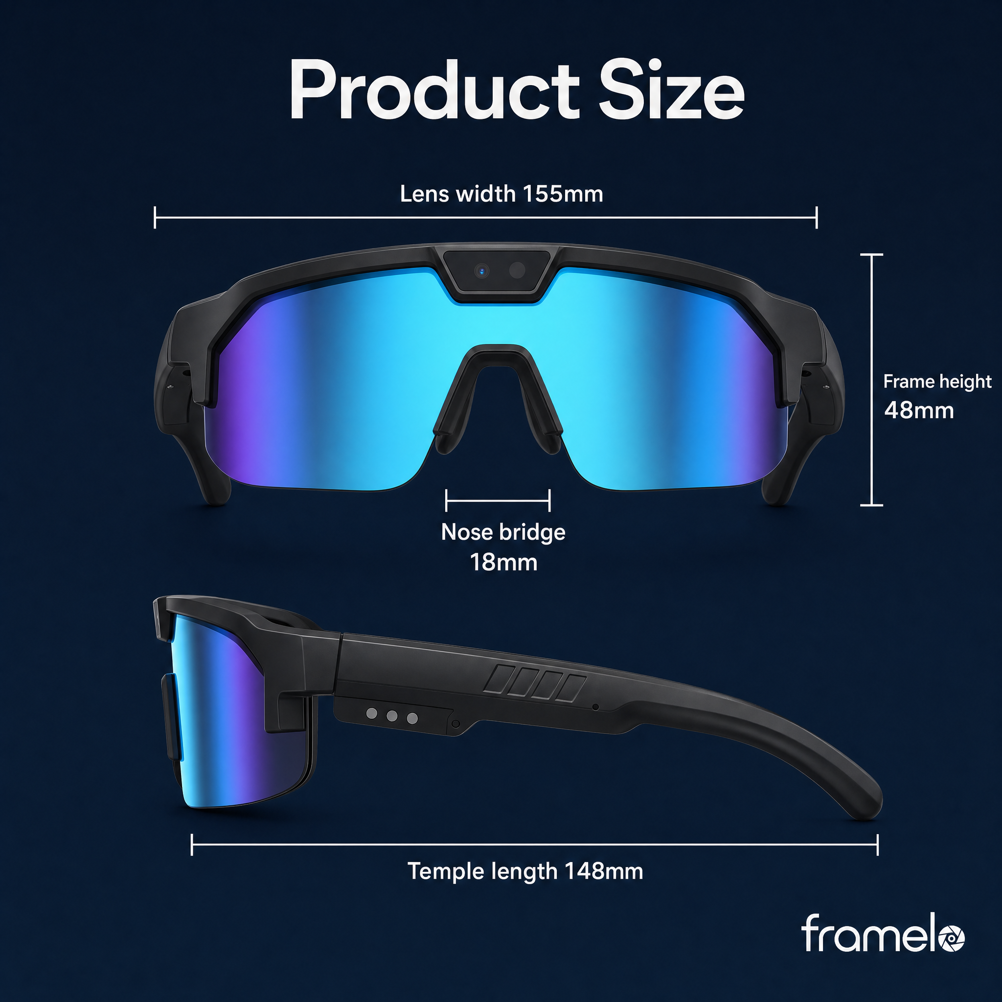 Framelo Sport product dimensions
