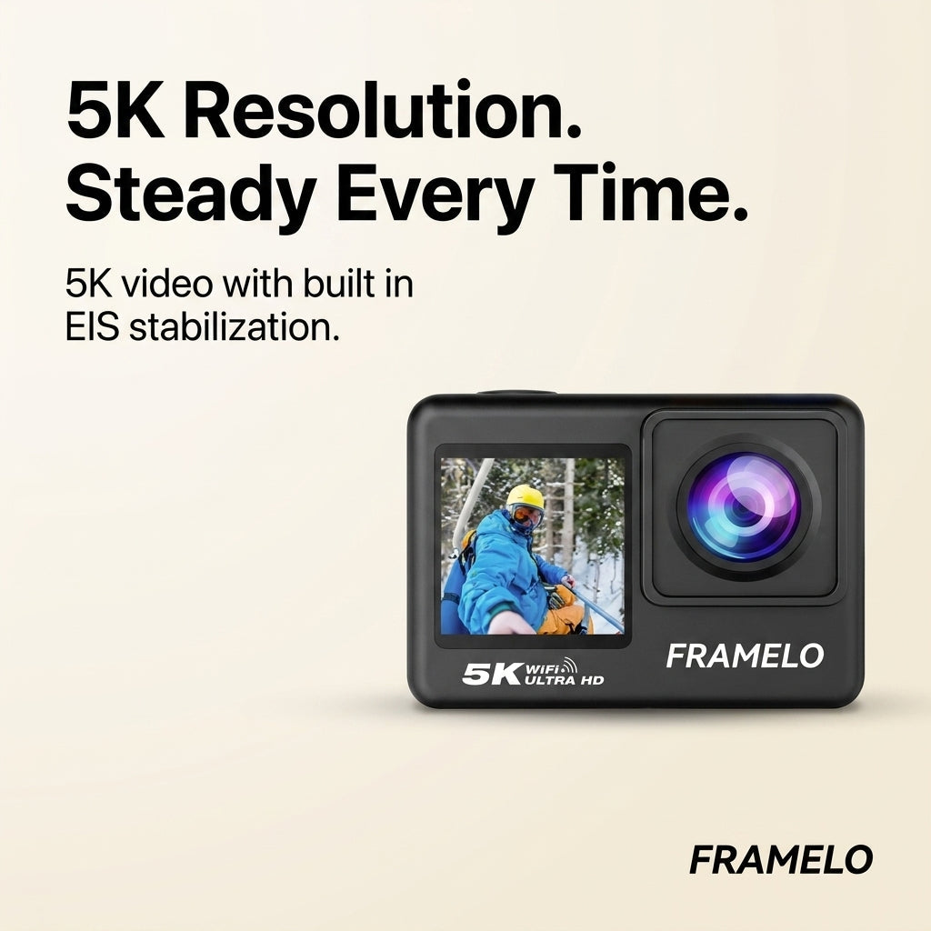 Framelo Trail 5K Action Camera image 2